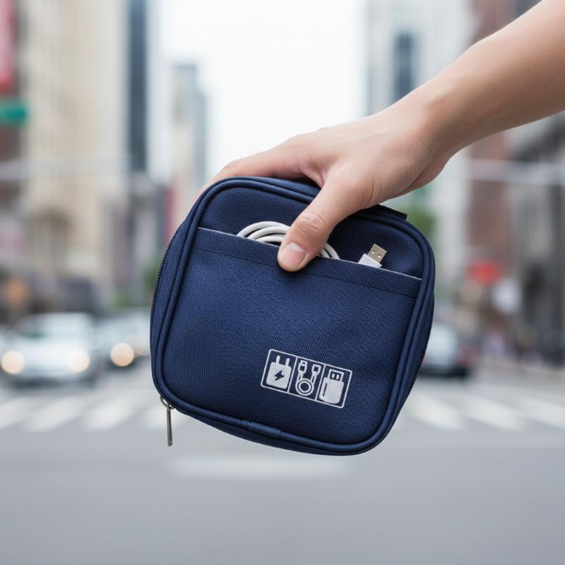 Travel Accessories Organizer Bag - 【F】Bolsa organizadora de cables portátil e