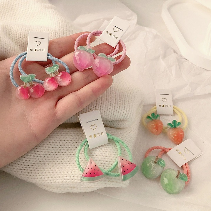 Travel Accessories Aesthetic - Lazos para el cabello de zanahoria