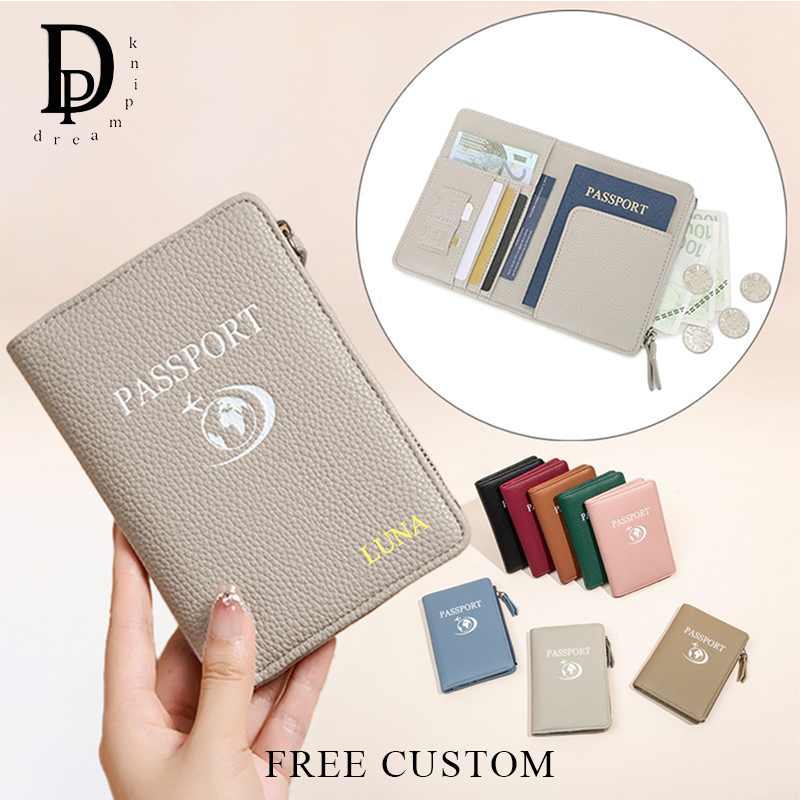 Travel Accessories Wallet - Porta Pasaporte Personalizado con Protección RFID