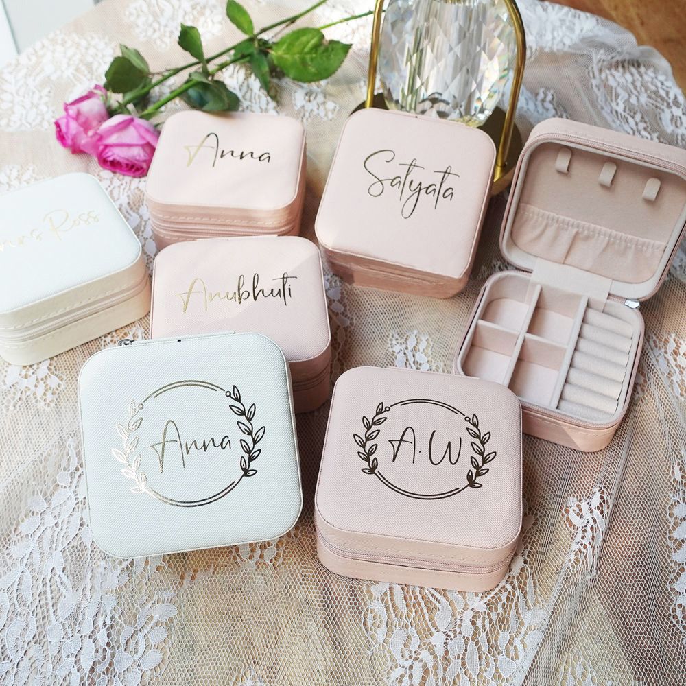 Travel Accessories Ideas - Cajas de joyería personalizadas, accesorios de