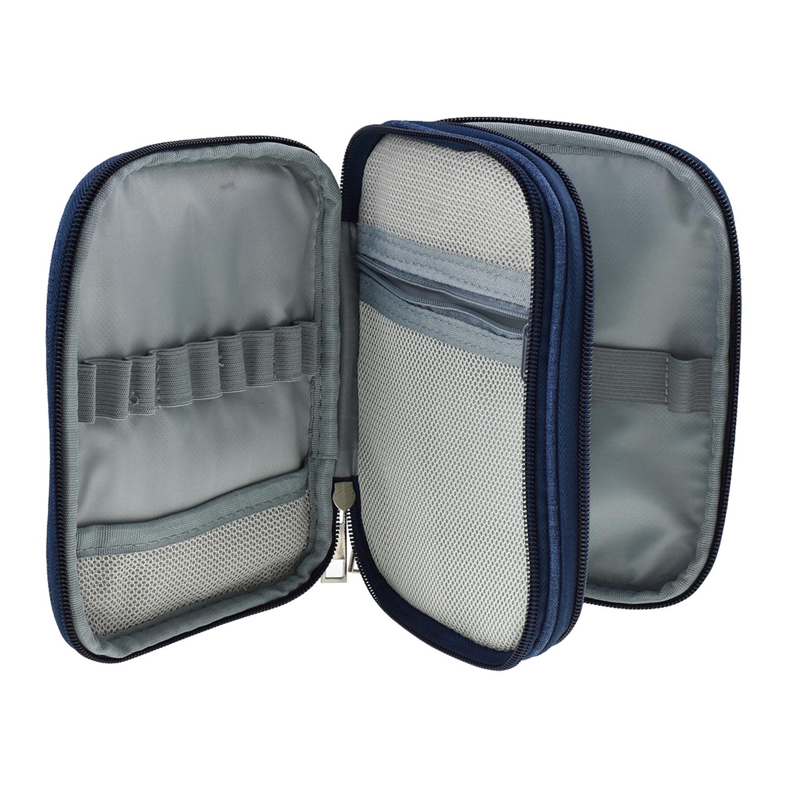 Travel Accessories Organizer Bag - Bolsa de almacenamiento portátil azul para