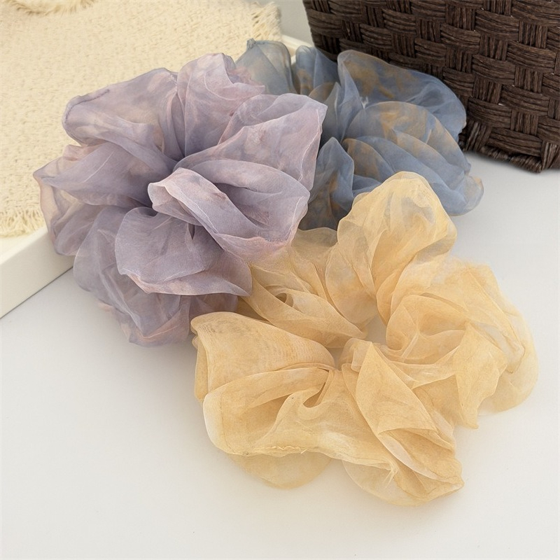 Travel Accessories Aesthetic - 1 unidad de scrunchies para el