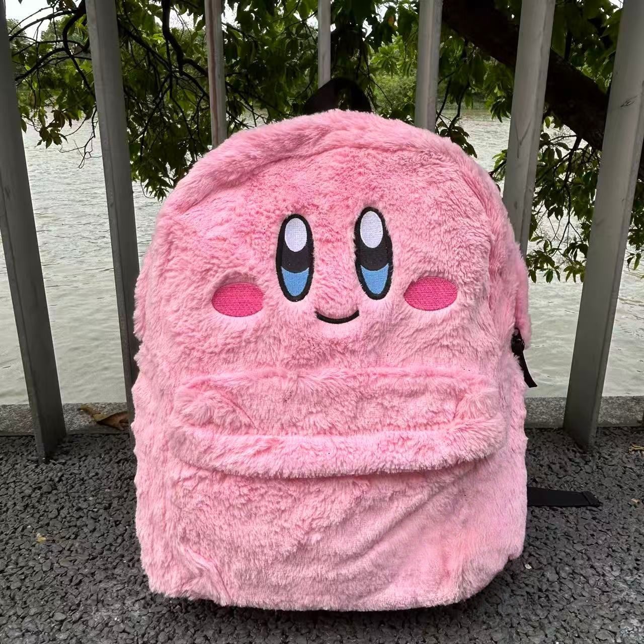 Travel Accessories As Gifts - Mochila de peluche de Kirby, de