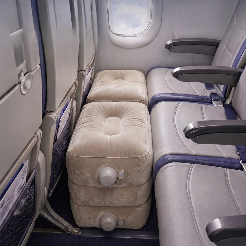 Reposapiés Inflable para Vuelo - Travel Accessories Long Flight reseña y precio