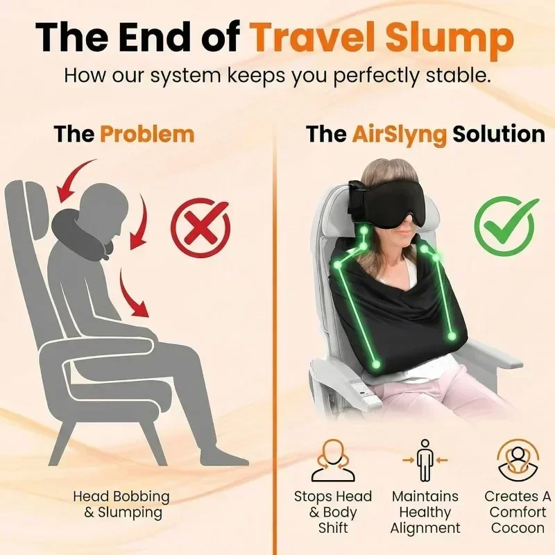 Sistema de apoyo para dormir e - Travel Accessories Long Flight reseña y precio