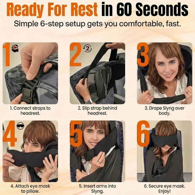 Sistema de apoyo para dormir e - Travel Accessories Long Flight reseña y precio