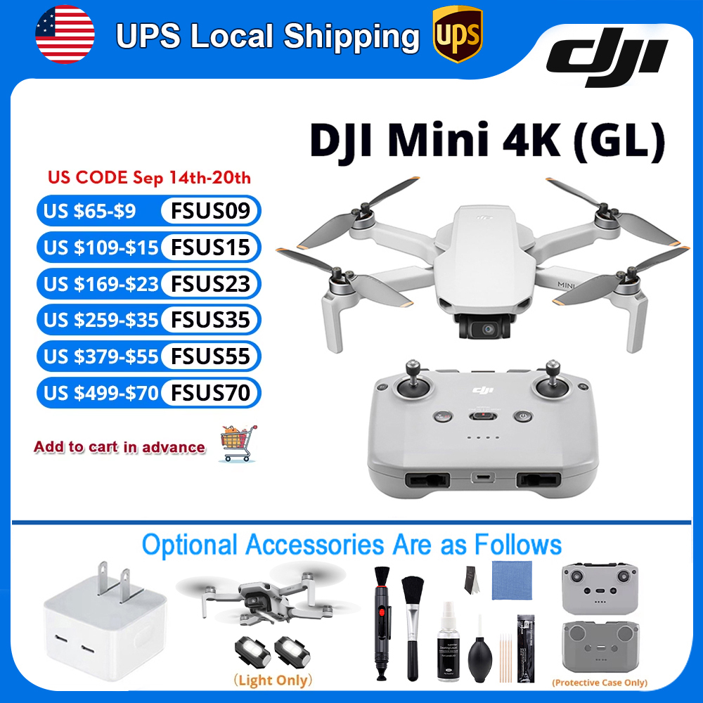 Dron DJI Mini 4K con Accesorio - Travel Accessories Long Flight reseña y precio