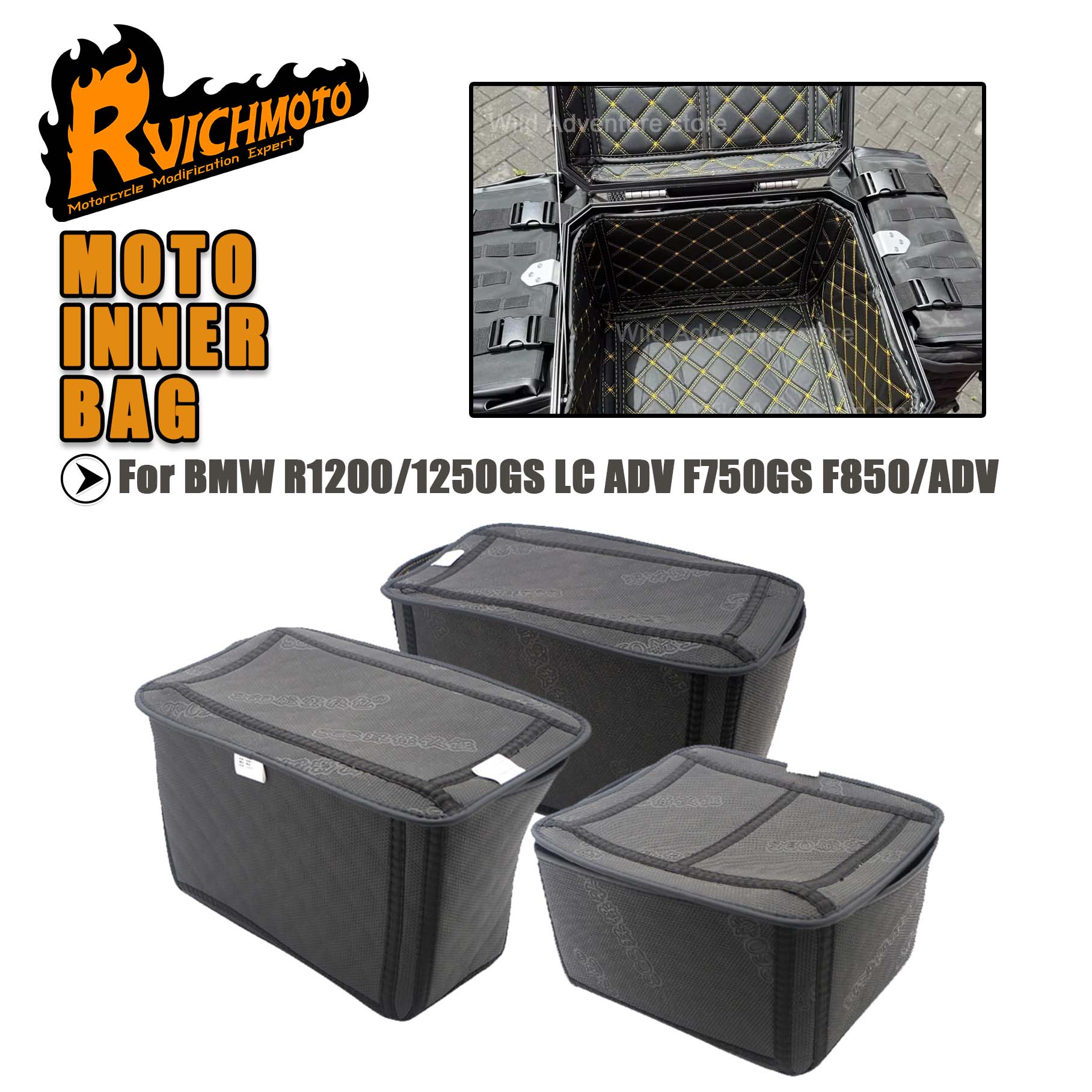  Alforjas para motocicleta, f - Luggage Cover Protector reseña y precio