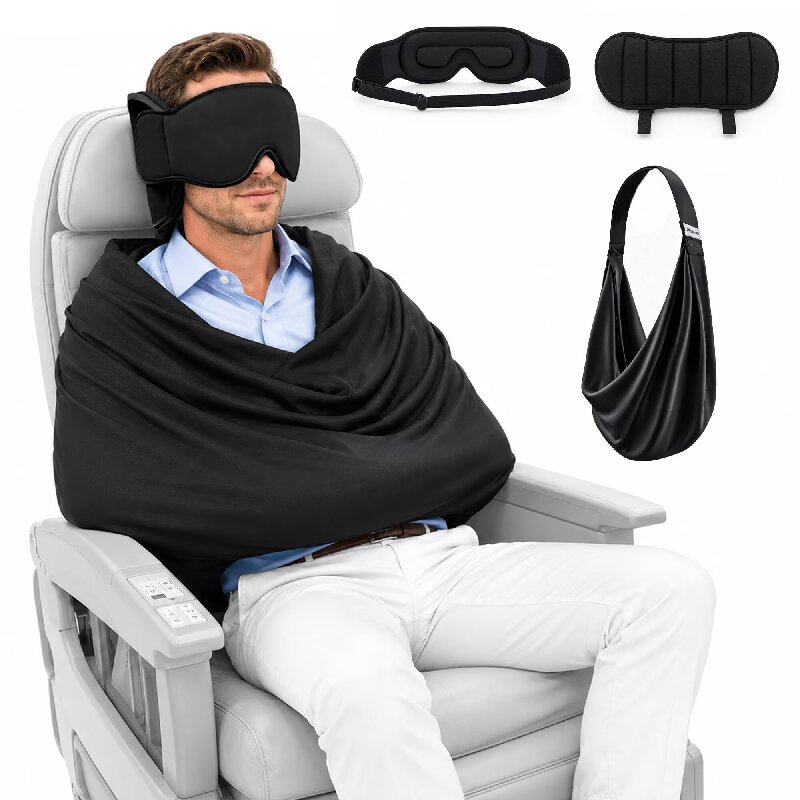 Kit de dormir para viajes en a - Travel Accessories Long Flight reseña y precio