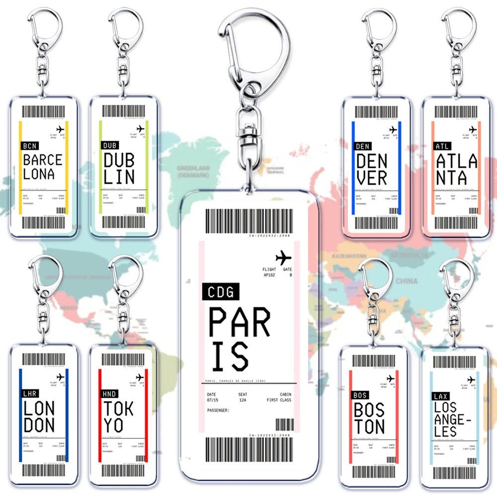 Llavero de tarjeta de embarque - Travel Accessories India reseña y precio