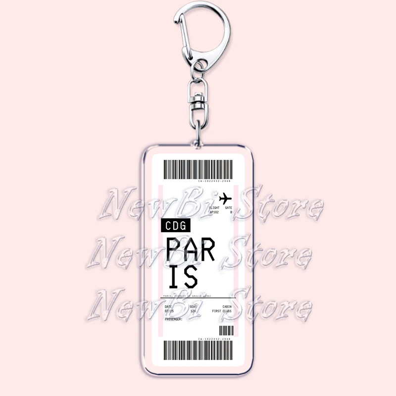 Llavero de tarjeta de embarque - Travel Accessories India reseña y precio