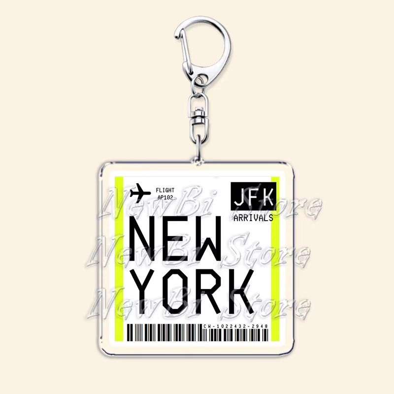 Llavero con diseño de tarjeta  - Travel Accessories Jewelry reseña y precio